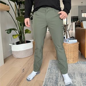State and Liberty tech chinos in Green - size 34 - Great used condition